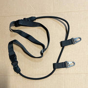A6961,2 Point Sling Length Adjust Mixed Color (Black & Tan) &